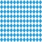 Octoberfest pattern. October munich fest background. Rhomb octoberfest blue ornament. Seamless traditional German pattern.