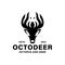 Octodpus and Deer Logo Combination