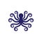 octopus icon Vector Illustration design