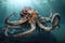 octopus kraken monster ambushing hapless victim from the depths