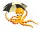 Octopus with umbrella