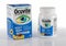 Ocuvite over 50 eye vitamin and mineral supplement capsules and bottle isolated against white background