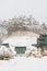 Odaesan mountain Woljeongsa temple at winter in Pyeongchang, Korea