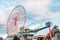 Odaiba Palette town Ferris wheel in Tokyo, Japan