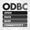 ODBC - Open Database Connectivity acronym