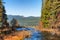 Odell Lake in the Oregon Cascades Range