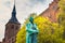 Odense, Denmark - April 29, 2017: Cathedral of Saint Canute and