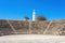 Odeon Amphitheatre and the lighthouse. Paphos, Cyprus