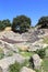 Odeon Bouleuterion, small concert theatre in Troy city, Turkey