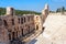 Odeon of Herodes Atticus at the Acropolis in Athens, Greece