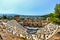 The Odeon of Herodes Atticus is a stone theatre structure