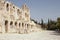 Odeon of Herodes Atticus theater, in the Greek acropolis, Athens