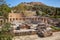 Odeon ruins, Gortyn archeological site, Island of Crete, Greece, Mediterranean