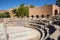 Odeon ruins, Gortyn archeological site, Island of Crete, Greece, Mediterranean