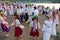 Odessa region, village Vizirka, Ukraine - 6 July 2013: holiday Ivana Kupala Night