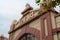 Odessa, Ukraine - August 23, 2015: Sign above the entrance to bazaar with the inscription Market Privoz