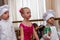 Odessa, Ukraine - March 4, 2016: children`s music groups singing
