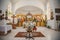 ODESSA, UKRAINE - MAY 1, 2015: Ukrainian Orthodox Christian Church. Preparing for christening in the church, church interior view,