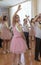 Odessa, Ukraine - May 31,2018: Children`s musical group sing and