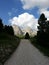 Odle wonderfull landscape in Dolomiti mountains