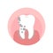 Odontolith, Dental Disease Vector Illustration