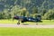 OE-EAS Chance Vought F4U-4 Corsair airplane in Mollis in Switzerland