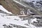 Oetztal Valley, alpine road and chapel, Austria