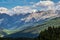 Ofenpass Fuorn at Tschierv in Val Mustair valley of canton Grisons, Switzerland