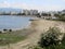 Off-Leash dog friendly beach at Kitsilano English Bay in Vancouver