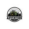 off road adventure atv utv buggy logo design