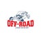Off road buggy logo set design template