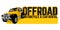 Off road car rental banner