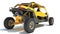 Off Road Dune Buggy 3D rendering on white background