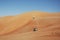 Off road vehicles in the desert, 4x4 dune bashing