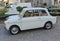 off white Fiat Bianchina car