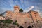 Offagna, Ancona, Marche, Italy: view of the medieval castle