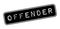 Offender rubber stamp