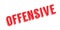 Offensive rubber stamp