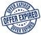 offer expired blue stamp