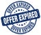 offer expired blue stamp