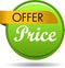 Offer price web button icon