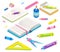 Office Accessory, School Supplies, Chancery Vector