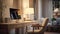 office blurred home interior elegant