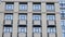 Office building architecture geometry.construction texture stairs windows.