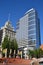 Office Buildings Surround Pioneer Courthouse Square