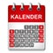 Office calendar month icon - DEUTSCH