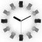 Office chair arrange in clock face