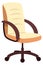 Office chair icon. Manager comfort seat symbol