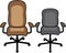 Office Chairs vector