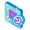 Office Climate Conditioner isometric icon vector illustration